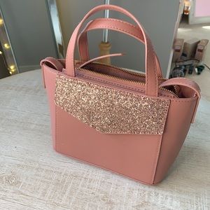 A New Day sparkly pink bag